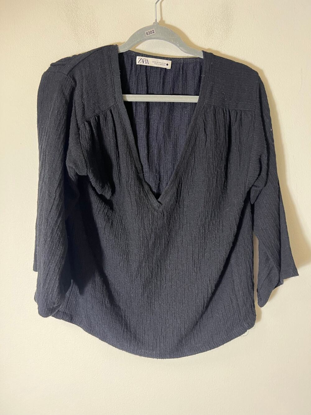 Zara XS Blak Top Sz xs